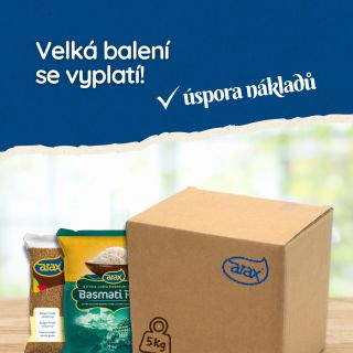 Honza říká 💬 “Nerad s sebou neustále z obchodu tahám malé půlkilové pytlíky těstovin nebo luštěnin, takže raději jednou za...