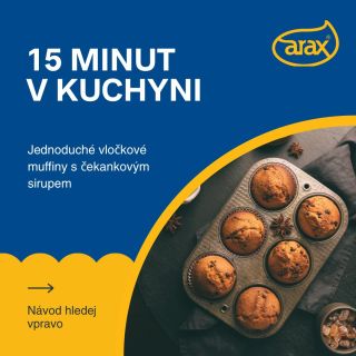 Vyzkoušejte náš rychlý a jednoduchý recept na lahodné muffiny 🥧🥧 s vločkami, tvarohem a čekankovým sirupem. V kuchyni...